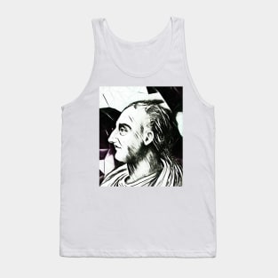 Livy Black and White Portrait | Livy Artwork 3 Tank Top